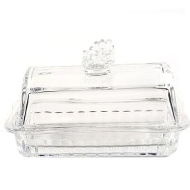 Manteigueira Com Tampa Butterfly Wolff 17Cm - Transparente