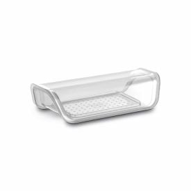Manteigueira De Plástico Uz 22,2Cm - Transparente