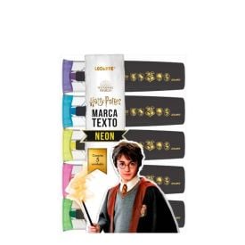 Marca-Texto Harry Potter 5 Cores Leoarte - 5 Unidades