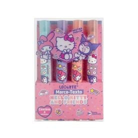 Marca-Texto Hello Kitty Leo&Leo - 4 Cores