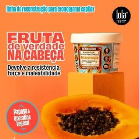 Máscara De Reconstrução Be(M)Dita Ghee Mamão Lola Cosmetics - 100g