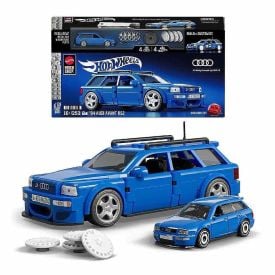 Mattel Brick Shop Jogo de Construção Speed '94 Audi Avant Hot Wheels - JGR28