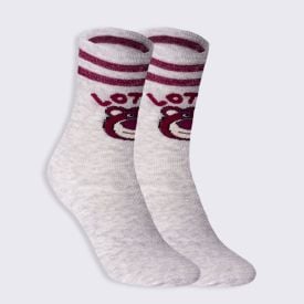 Meia Cano Longo Lotso Disney - CINZA 34/38