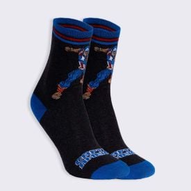 Meia Capitão América Cano Longo Marvel - 39/43