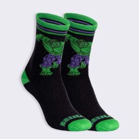 Meia Hulk Cano Longo Marvel - 39/43