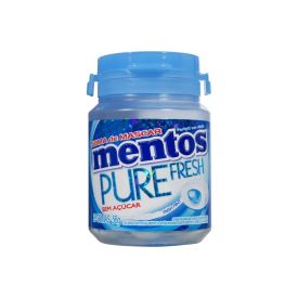 Goma de Mascar Mentos Garrafa Pure Fresh Mint 56G