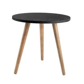 Mesa De Apoio Baixa Decorativa Havan Casa - Preto 