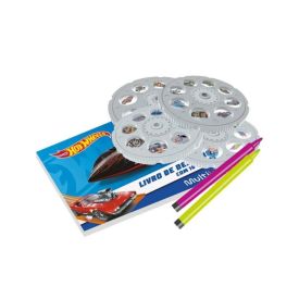 Mesa Projetora Infantil Hot Wheels Com 24 Desenhos - BR2087