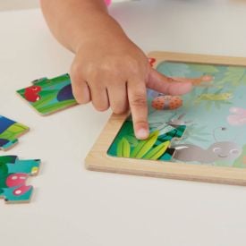 Meu Primeiro Quebra-Cabeça De Madeira Fisher-Price - OHXV15 