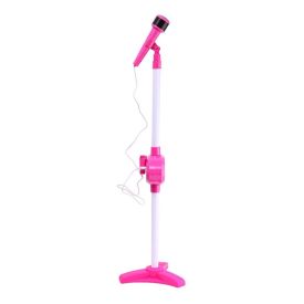 Microfone com Pedestal Rock Hero Havan Toys - HBR0322