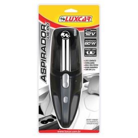 Mini Aspirador De Pó Automotivo 12V Luxcar - Preto