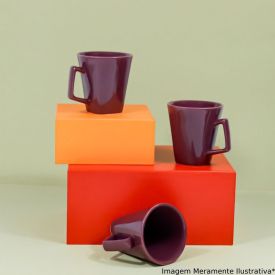Caneca Mini Quartier Oxford 220Ml - Violeta Escuro