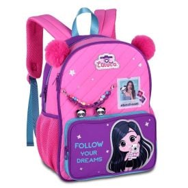 Mochila de Costa Infantil Luluca Clio Style - Rosa