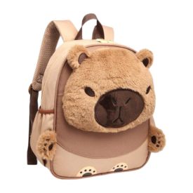 Mochila Infantil Capivara Tututti - Marrom