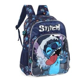 Mochila de Costas Infantil Stitch Night Luxcel - Sortido