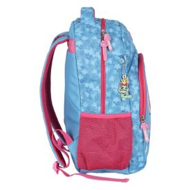 Mochila de Costas Juvenil Stitch Flower Luxcel - Sortido