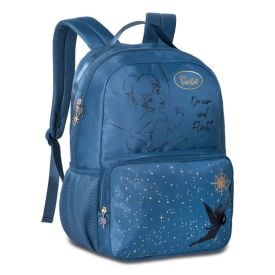 Mochila de Costas Juvenil Tinker Bell Clio Style - Azul