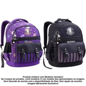 Mochila de Costas Juvenil Wandinha Seanite - Sortido