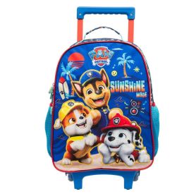 Mochila de Rodinha 2D Patrulha Canina Xeryus - Azul