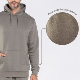 Blusão Moletom Masculino Bolso Canguru Marc Alain