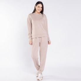 Blusão Moletom Feminino Básico Patricia Foster Fendi