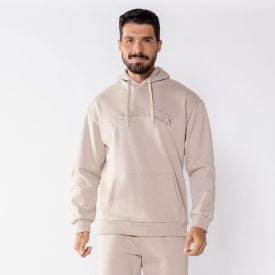 Moletom Masculino Bordado Com Capuz Thing Chino