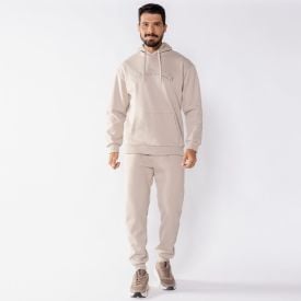 Moletom Masculino Bordado Com Capuz Thing Chino