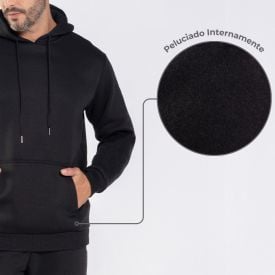 Blusão Moletom Masculino Canguru Marc Alain
