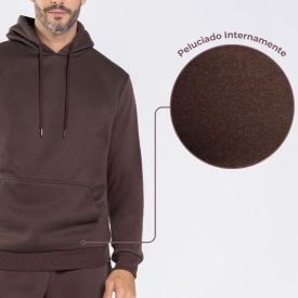 Blusão Moletom Masculino Canguru Marc Alain