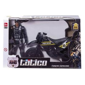 Moto E Boneco Tático Bs Toys - 514