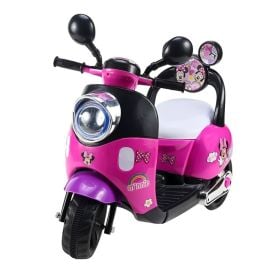 Moto Elétrica Infantil Minnie Disney - Rosa