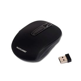 Mouse Sem Fio Multilaser Mo277 - Preto