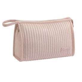 Necessaire Trapézio Puffer Alice Palucci - Rosa