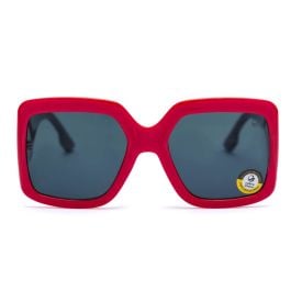 Óculos De Sol Feminino Acetato Quadrado Cobra D'água 