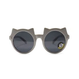 Óculos De Sol Infantil Cobra D'agua Nv90021 Inf.Fem - Cinza