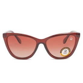 Óculos De Sol Marrom Quadrado Feminino Cobra D'água - DIVERSOS