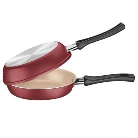 Omeleteira De Alumínio 20Cm Napoli Tramontina - Vermelho