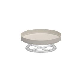 Organizador Giratório Baixo Lume 25,5Cm Ou - BEGE FECHADO