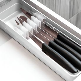 Organizador De Facas Logic Ou - Branco