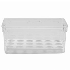 Organizador De Ovos Martiplast Ou Clear Fresh 36 Unidades - Transparente