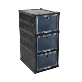 Organizador Dobrável Triplo Empilhável Arqplast