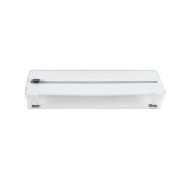 Organizador E Cortador De Rolos Duplo Clear Ou - Transparente