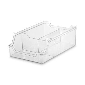 Organizador Multiuso com 3 Divisórias Uz - Transparente