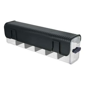 Organizador Multiuso Tipo Gaveta Transparente Com Tampa Preta