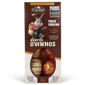 Ovinhos de Chocolate Ao Leite Cacauê - 80g