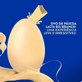 Ovo de Páscoa Bis Branco Lacta - 234g