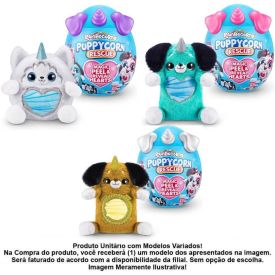 Ovo Surpresa Rainbocorns Puppycorn Azul Fun - F0221-2