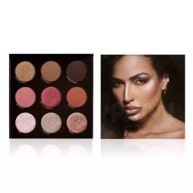 Paleta Multifuncional Contorno, Blush E Iluminador Pam By Pamella - 9 Cores