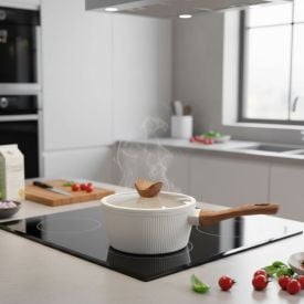 Panela com Tampa Elegance de Indução Havan Casa - Baunilha