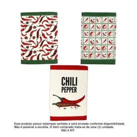 Pano de Copa 100% Algodão Felpudo Döhler 1 Pç - Pimentas